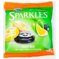 Beacon Sparkles Fruit Mixed 125g Bag