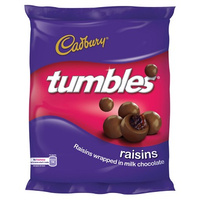 Cadbury Tumbles Raisins 65g Packet (PAST BB)