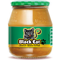 Black Cat Peanut Butter Crunchy 400g Past BB
