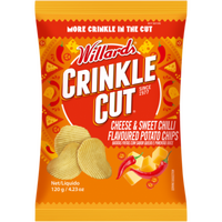 Willards Cheese & Sweet chilli PAST BB X2