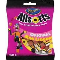 Beacon All Sorts Liquorice Original Flavour Mini 150g 