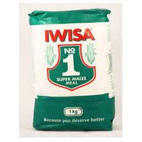 Iwisa Mielie Meal 1kg plastic bag