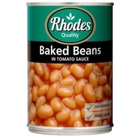 Rhodes Baked Beans in Tomato Sauce 410g Tin