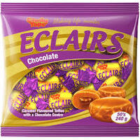 Candy Tops Eclairs Chocolate  240G