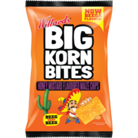 Willards Big Korn Bites Honey & Mustard 120G