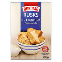 BOKOMO RUSKS BUTTERMILK  500G