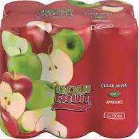 LIQUI FRUIT CLEAR APPLE 330 ML 6 PACK