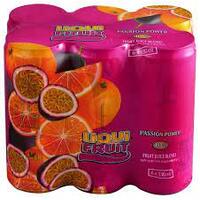 LIQUI FRUIT PASSION POWER CAN 330ML 6 PACK