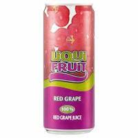 LIQUI FRUIT RED GRAPE CAN 330ML