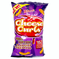 Willards Cheese Curls - Fruit & Chutney 150g Packet PAST BBD