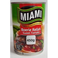 Miami Boerie Relish Sweet Tomato 450G