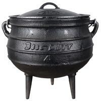 3 LEG POTJIE BLACK POT - NO 4***Products/brands may vary from the picture displayed****