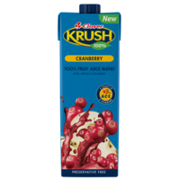 Krush Cranberry Juice 1 LTS