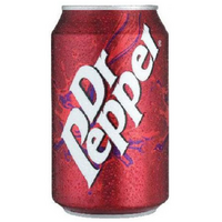Dr Pepper 330ml can