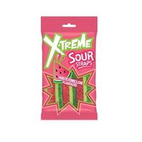 X-TREME Sour Straps Watermelon Flavour 160g