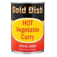 Gold Dish Hot  Curry Vegetables 415g
