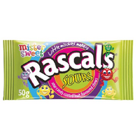 Mister Sweet Rascals sours flavours 50g