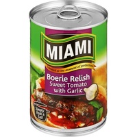 Miami Boerie Relish Sweet Tomato with garlic 450G