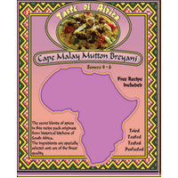 Taste of Africa Cape Malay MUTTON BREYANI 60g
