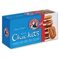 Bakers CHOCKITS White 200g PAST BB