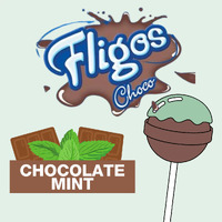 Flingos Lollipops Choc Mint 20g