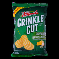 Willards Cheese  & Onion Crinkle Cut 125G