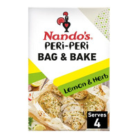 Nandos Peri-Peri Bag & Bake Lemon & Herb  Etxra Mild  20g