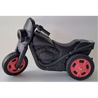 Big Jim Scooter Black with red wheels 