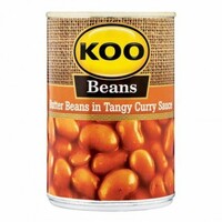 KOO Butter Beans in Tangy Curry sauce 410g