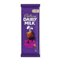Cadbury Rum & Raisin  Chocolate 80G