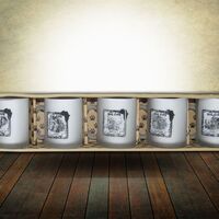 Gift Africa's Big Five Froster Coffee Mug Set ( LIMITED STOCK)