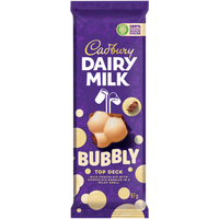 Cadbury Dairy Milk Bubbly Top Deck 87g