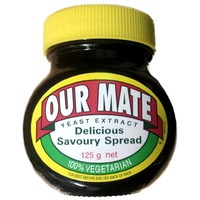 Our Mate Marmite 125g Jar PAST BBD 