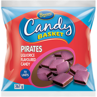Beacon Pirates Liquorice Candy Basket 367G