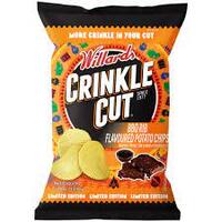 Willards BBQ Rib Crinkle Cut 120G