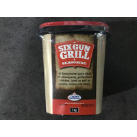 Six Gun Grill Seasoning 1KG TUB