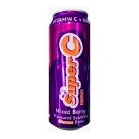 Super C Energy Drink Mixed Berry 500ml