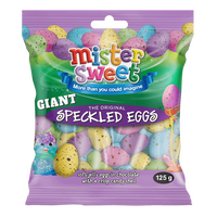 MISTER SWEET SPECKLED EGGS 125G