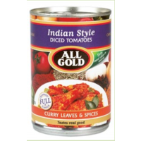 All gold Indian Diced 410g