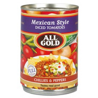 All Gold Mexican Diced Style 410g