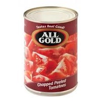 All Gold Tomato Diced & Peeled 410g