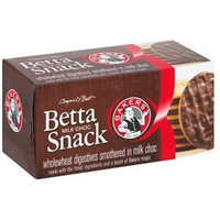 Bakers Bettasnack Milk Chocolate 200g