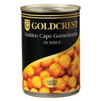 Goldcrest GOOSEBERRIES in Syrup 425g can