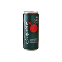 Grapetiser - 1x330ml Can - 100% Red Grape Juice Sparkling