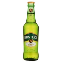 Hunters Cider DRY 330ml (maximum per client 1,250ml) 4 Bottles only 