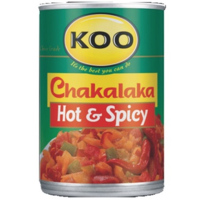 Koo  Chakalaka Hot and Spicy 410g