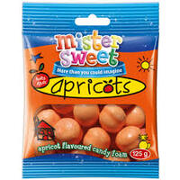 Mr Mister Sweet AUNTY Alice APRICOT HALVES 125g