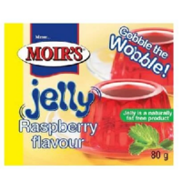 Moirs Jelly Raspberry 80g