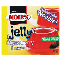 Moirs Jelly Strawberry 80g