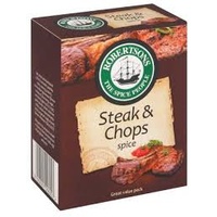Robertsons Spice Refill Steak & Chop 80g box